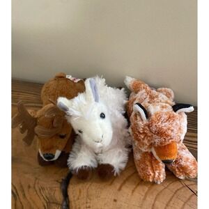 Aurora Plush 8" Bundle - Deer Alpaca Fox
